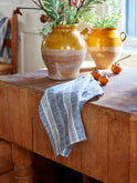 Provincetown Stripe Linen  Kitchen Towels Weston Table