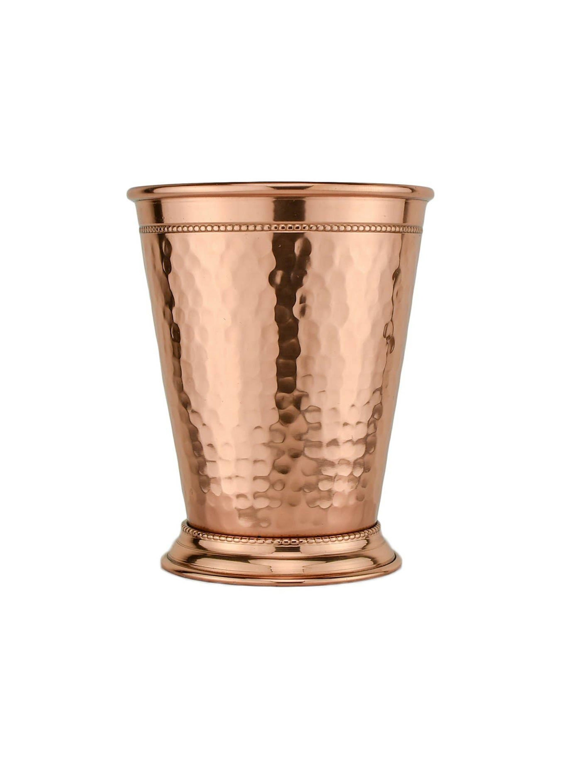 Pure Hammered Copper Mint Julep Cup Weston Table