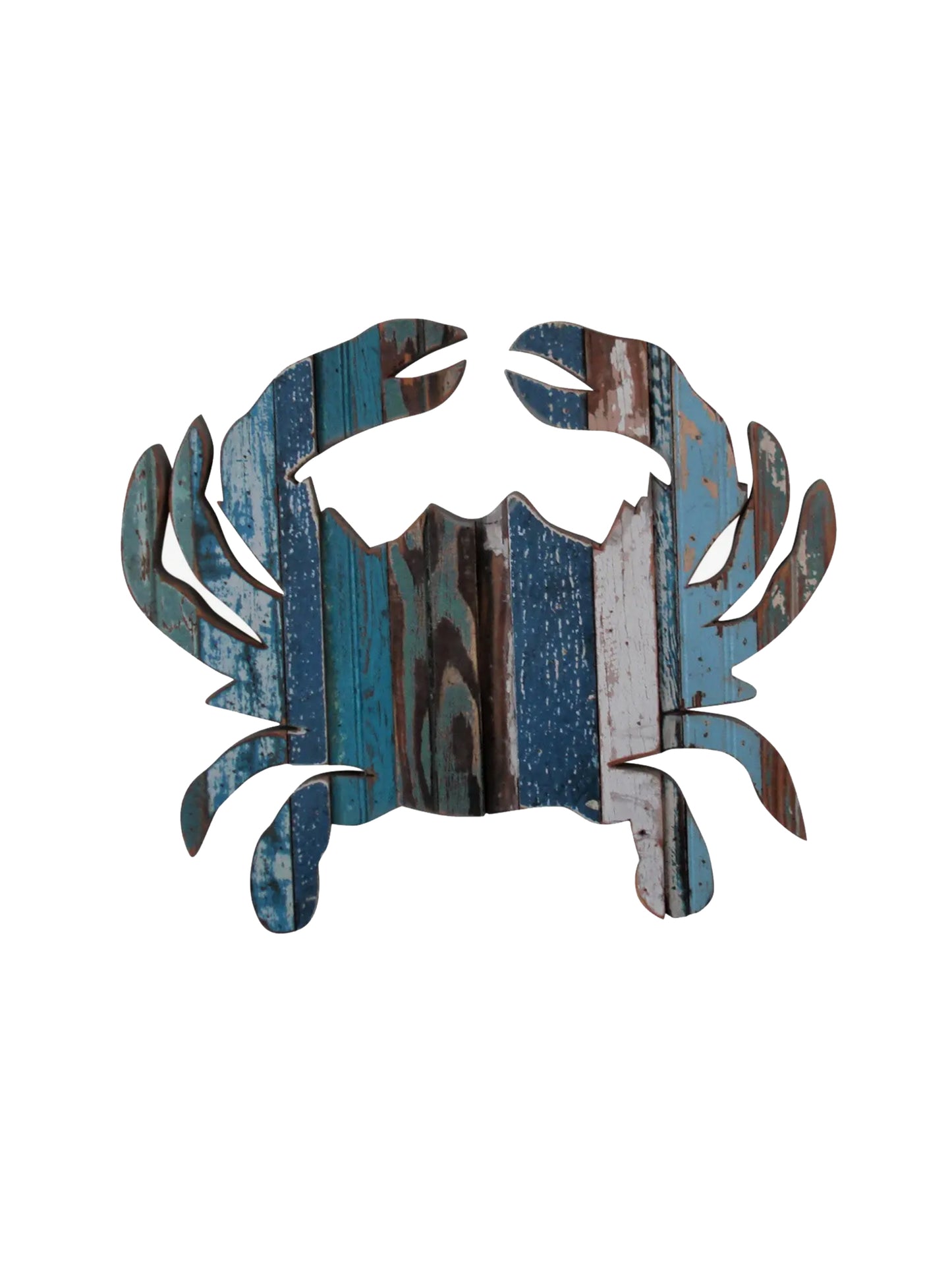 Reclaimed Wood Blue Crab