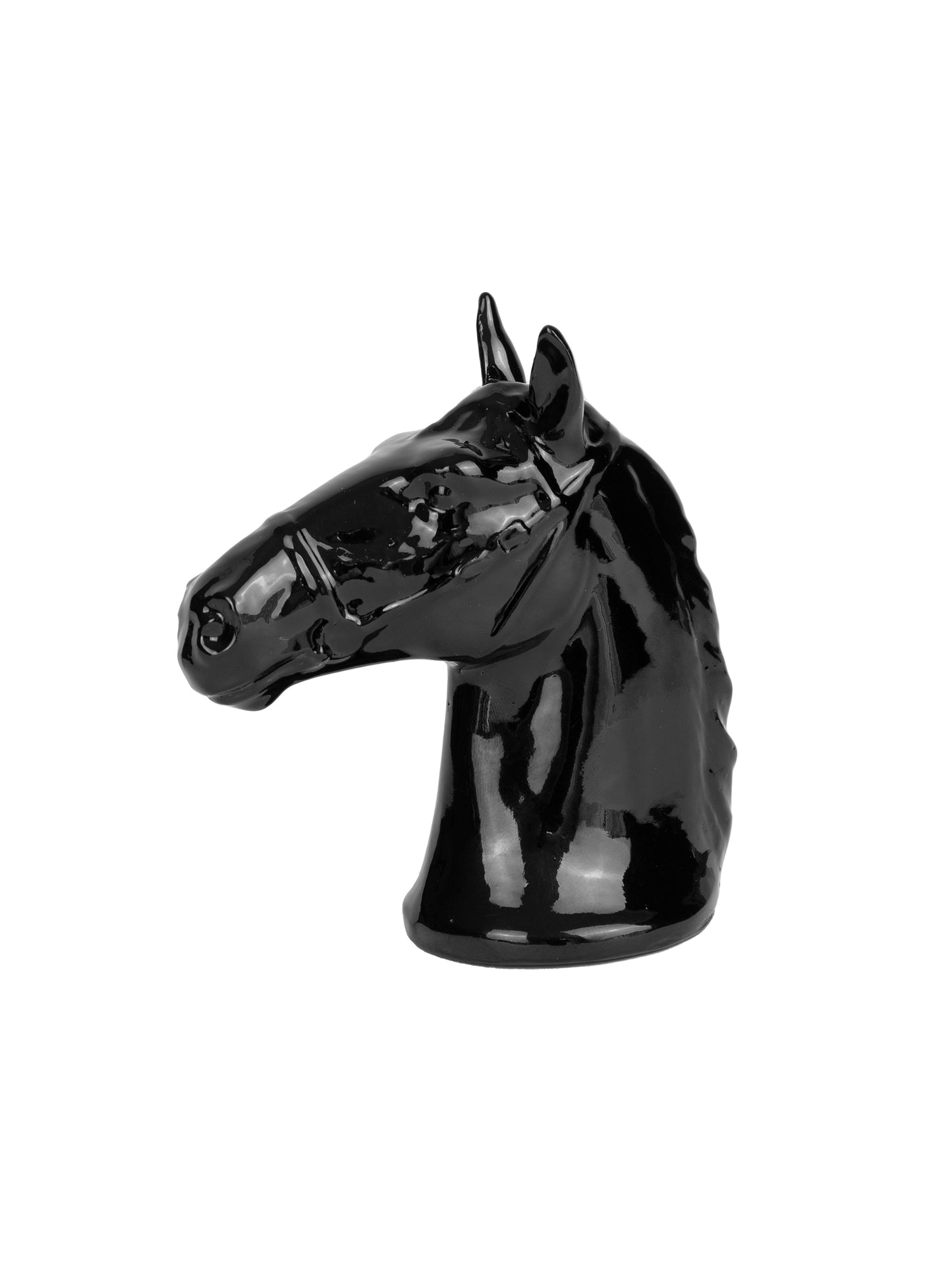 Retro Horse Head Bust Bottle Opener Black Weston Table