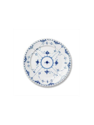  Mid Century Royal Copenhagen Blue Fluted Full Lace 6.75" Plate Weston Table 