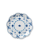 Vintage Royal Copenhagen Blue Fluted Full Lace Round Dish Weston Table