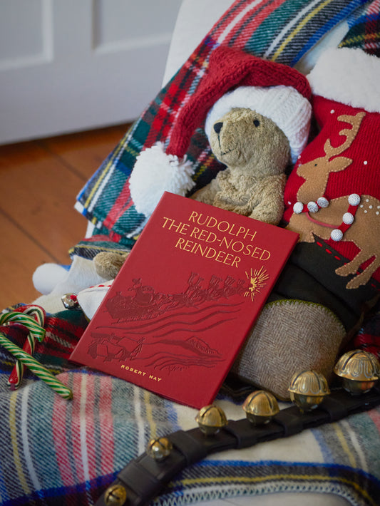 Rudolph the Red-Nosed Reindeer Leather Bound Edition Weston Table