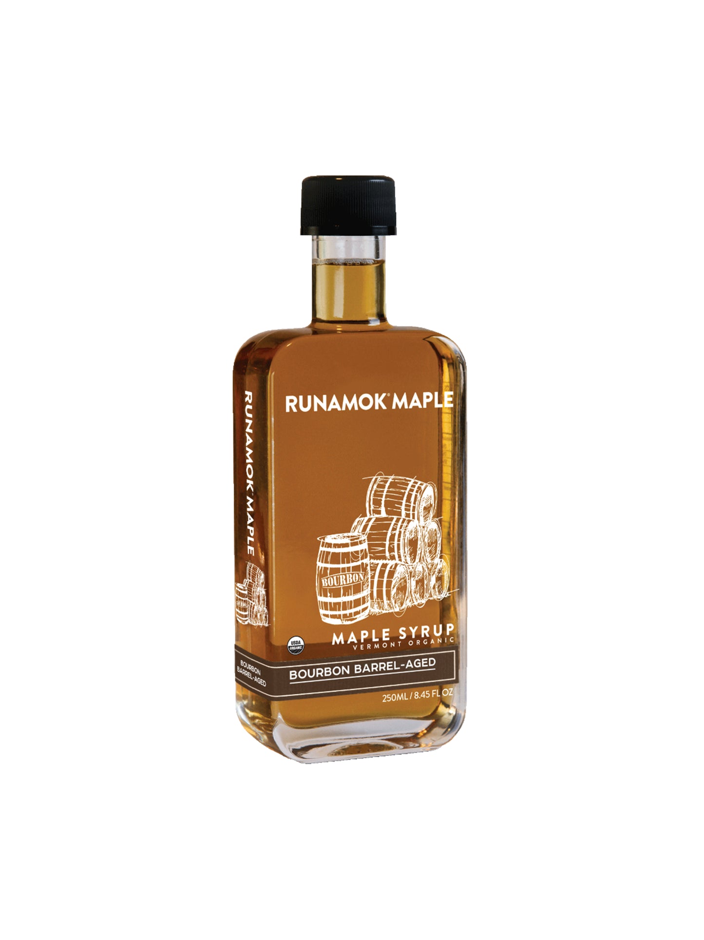 Runamok Bourbon Barrel-Aged Maple Syrup Weston Table