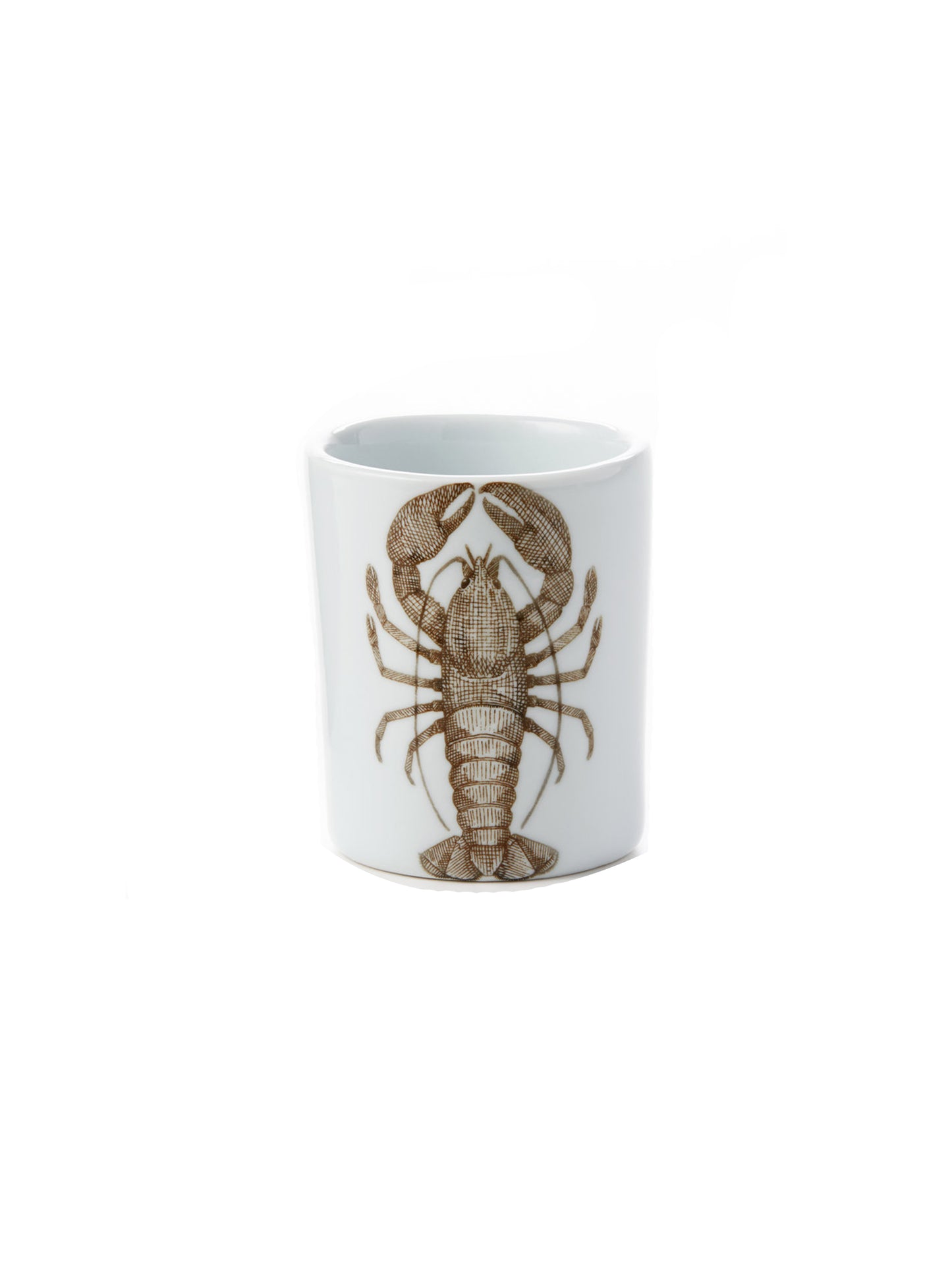 SKT Ceramics White Lobster Small Cup Weston Table