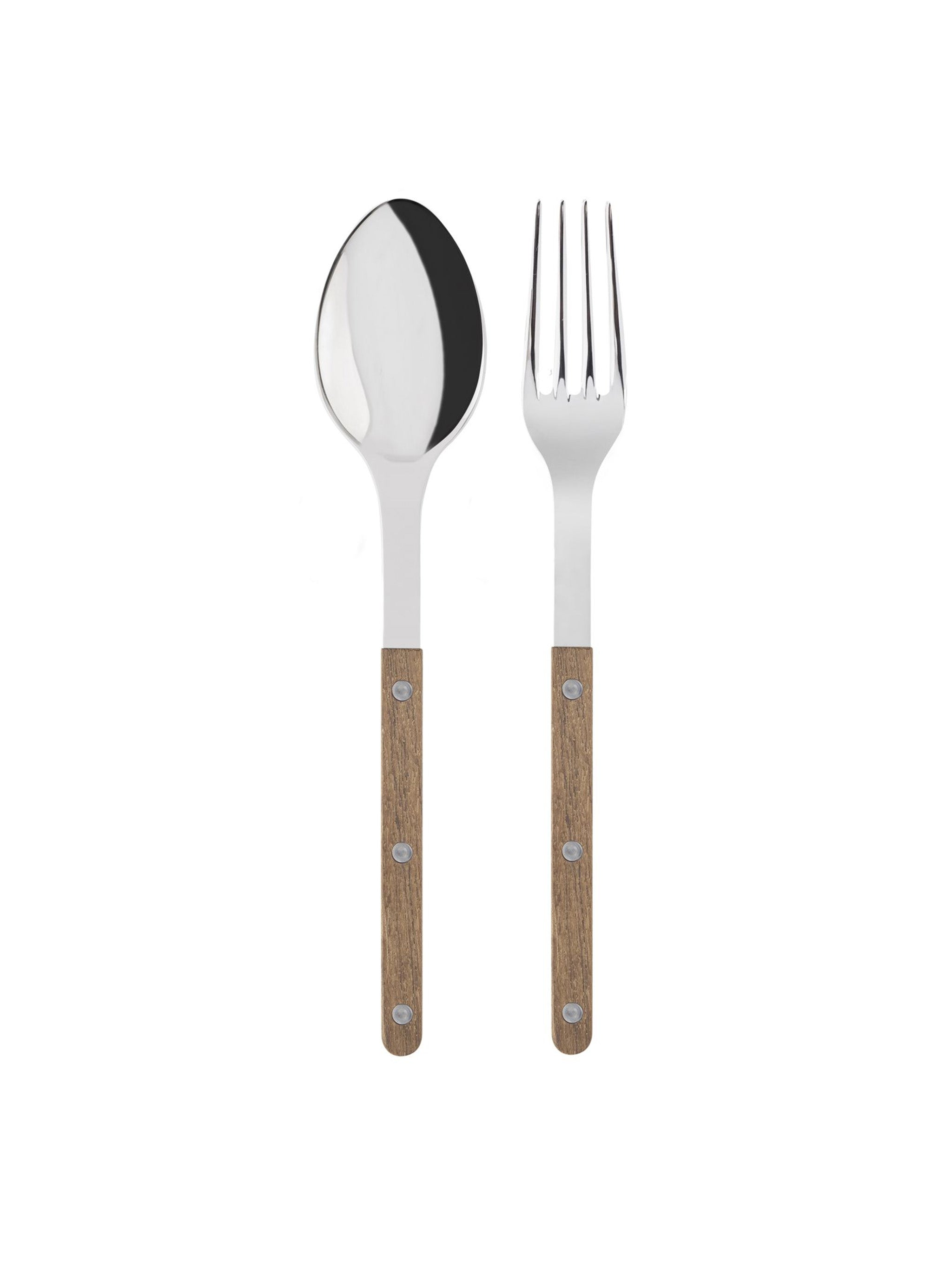 Sabre Paris Bistro Teak Serving Set | Flatware & Serving Utensils
