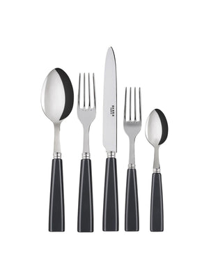  Sabre Paris Icone Anthracite 5 Piece Place Setting Weston Table 