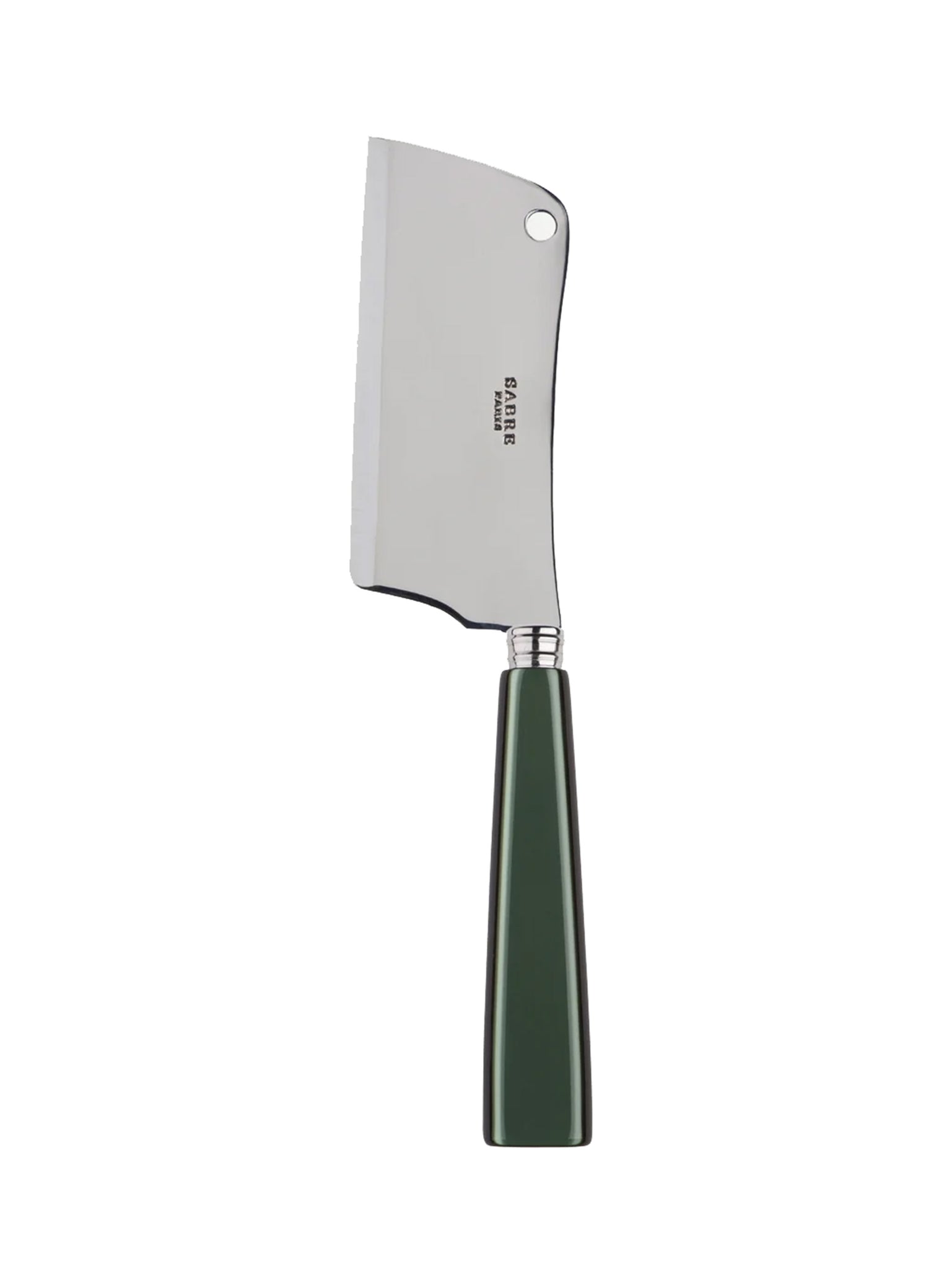 Sabre Paris Icone Forest Green Cheese Cleaver Weston Table