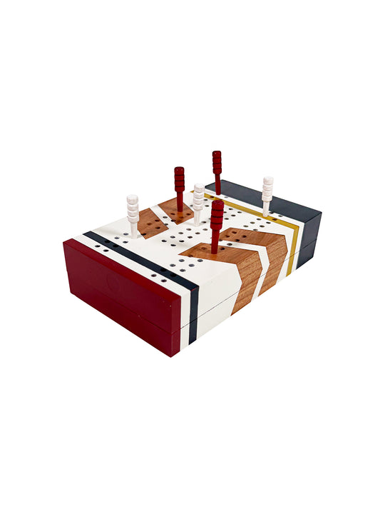 Sanborn Canoe Cribbage Board Cannon Travel Weston Table