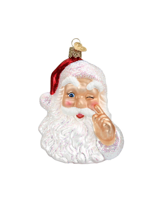 Night Before Christmas Santa Ornament