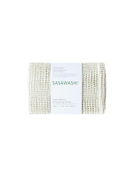 Sasawashi Open Weave Exfoliating Towel Weston Table