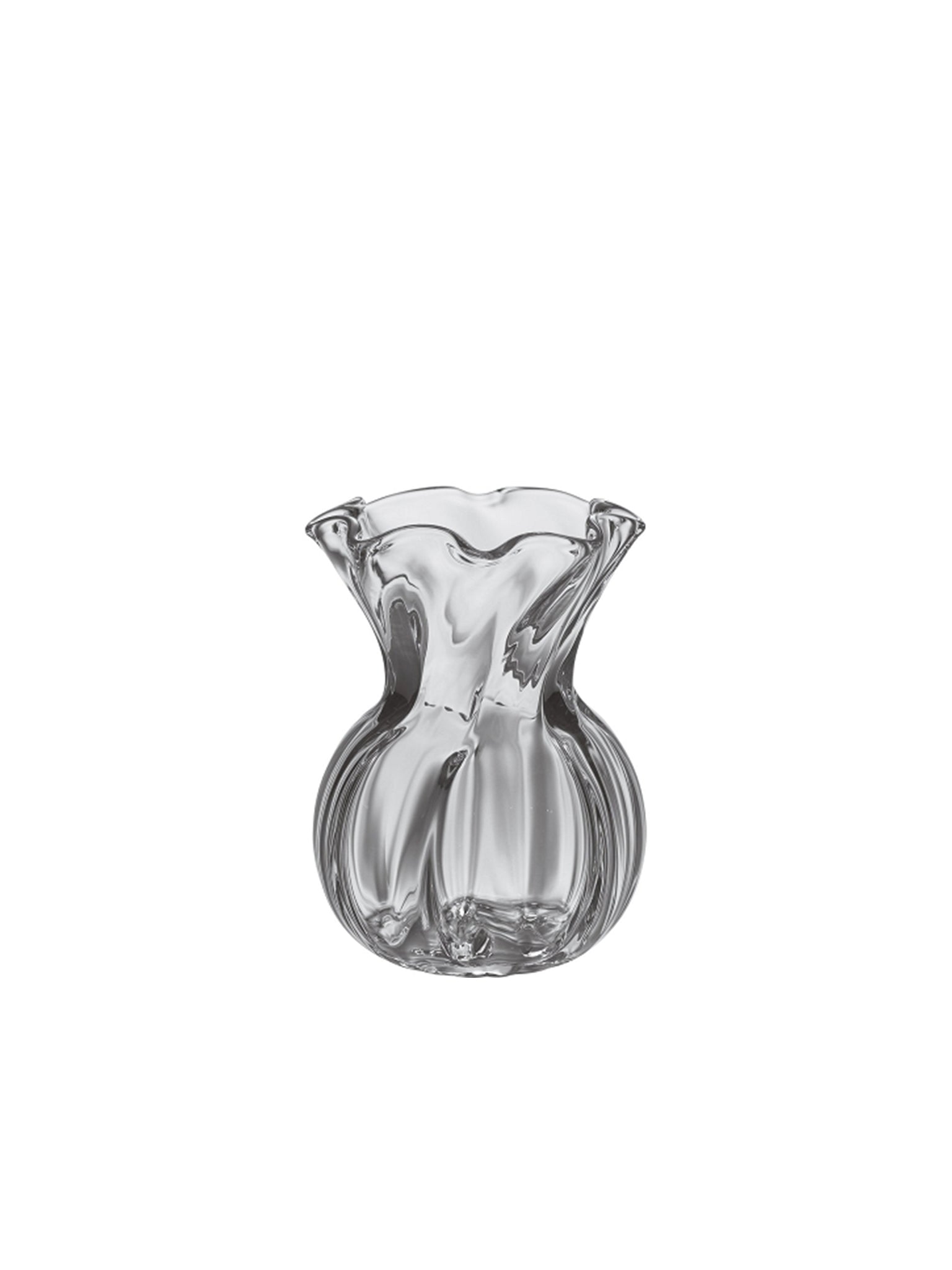 Simon Pearce Chelsea Optic Posy Vase Weston Table