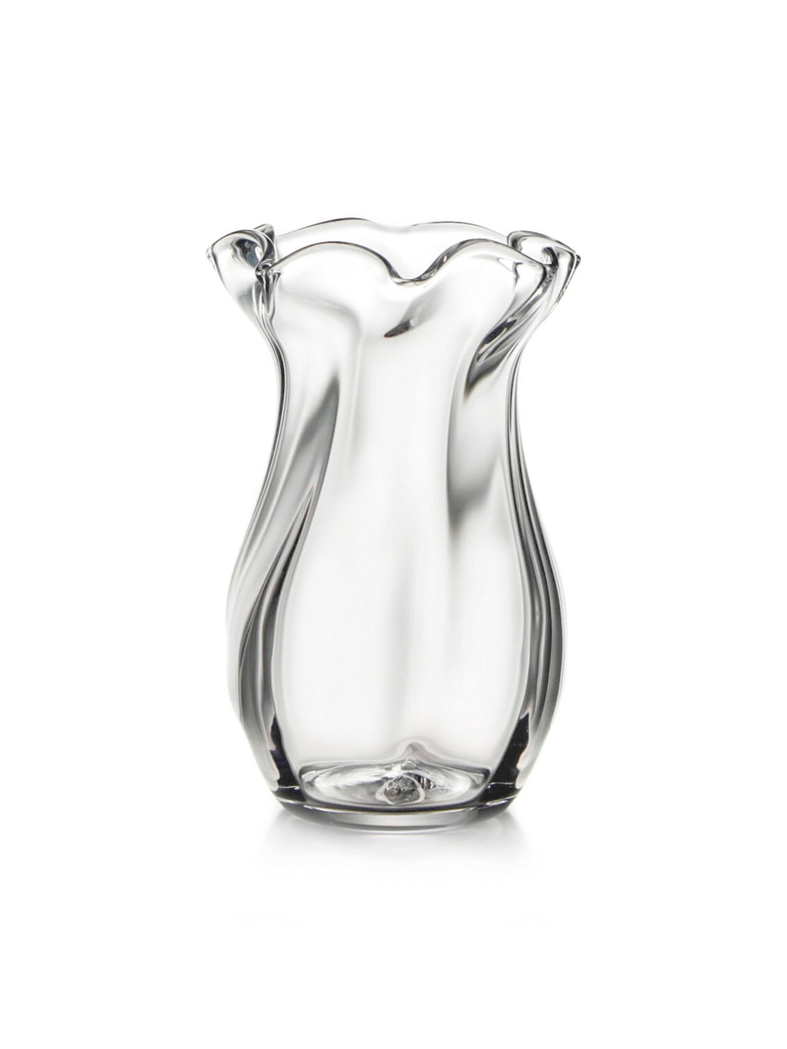 Simon Pearce Chelsea Optic Vase Weston Table
