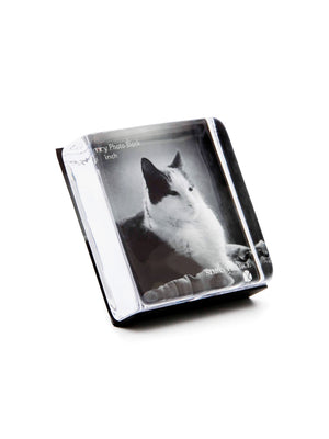  Simon Pearce Woodbury Photo Block in a Gift Box 3.5 Inch Weston Table 