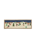 Skiers on The Mountain Runne Weston Table