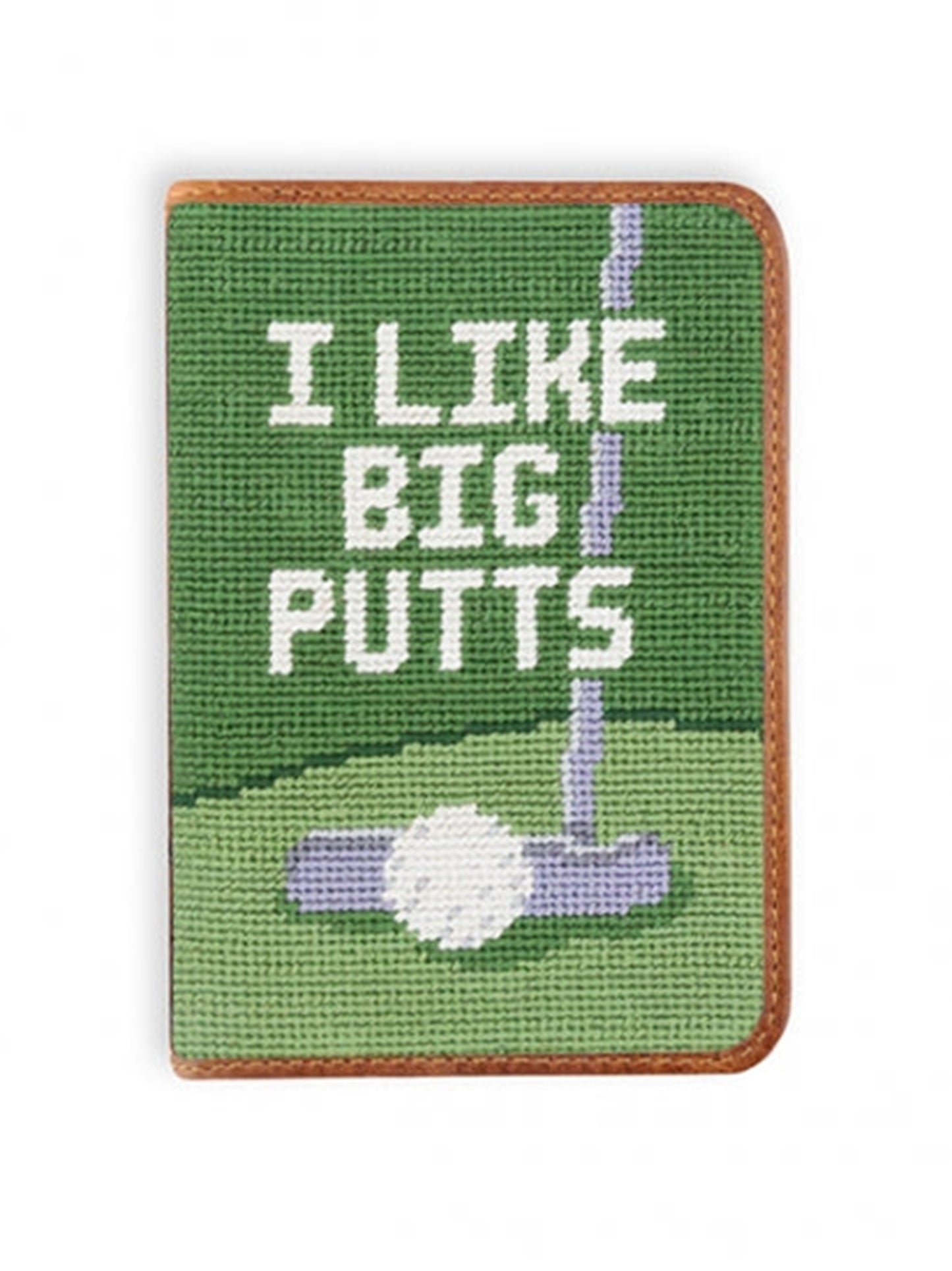 Smathers & Branson Needlepoint Golf Scorecard Holder Weston Table