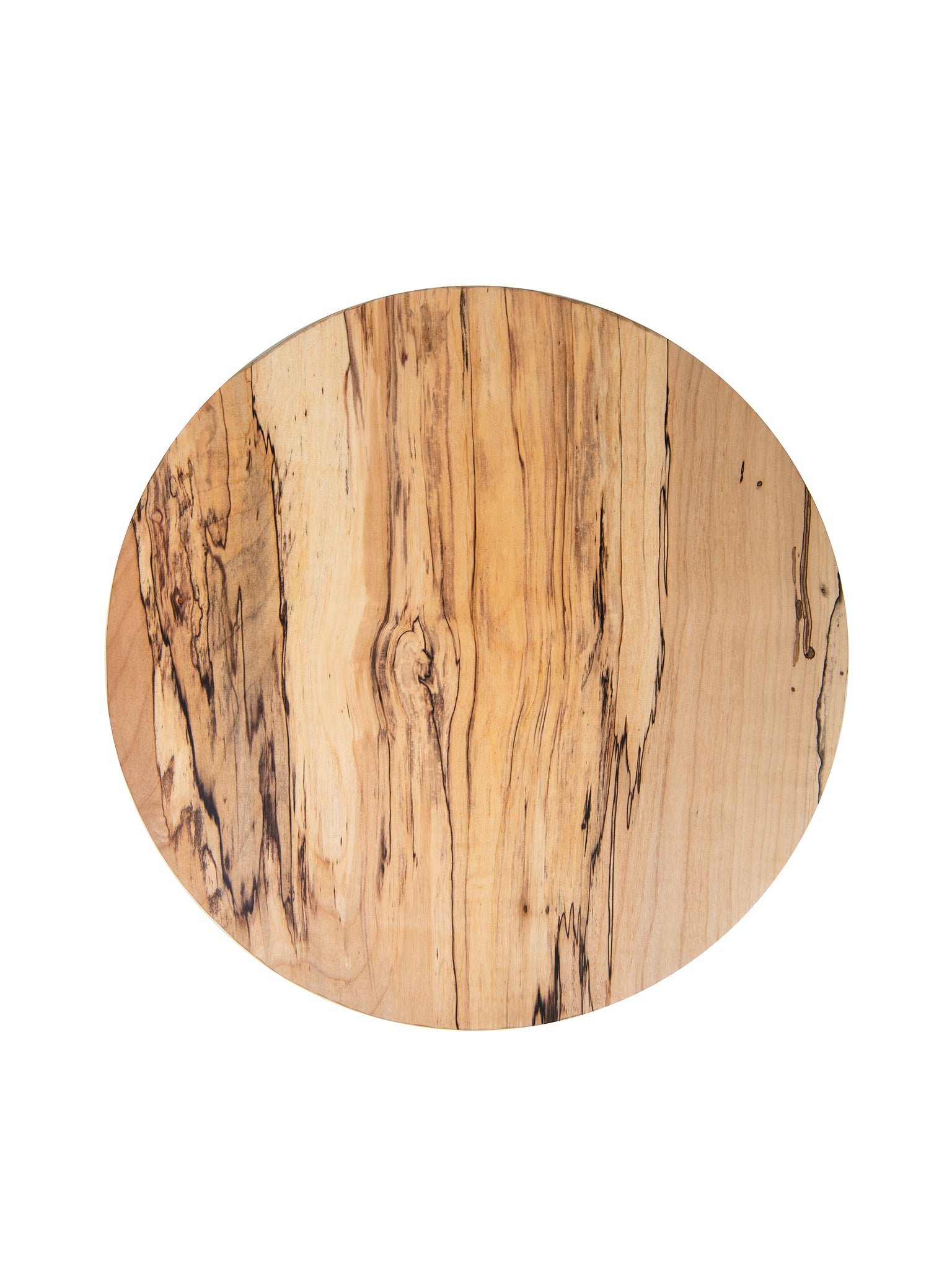Spencer Peterman Spalted Maple Lazy Susan 20 Inch Weston Table