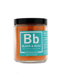 Spiceology Rubs & Blends Glass Jar Black & Blue Weston Table