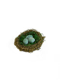 Spring Nest with Velvet Eggs Weston Table