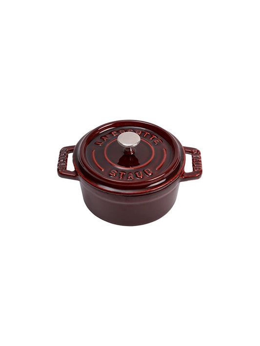Staub Grenadine Cast Iron Mini Cocotte .25 Quart Weston Table