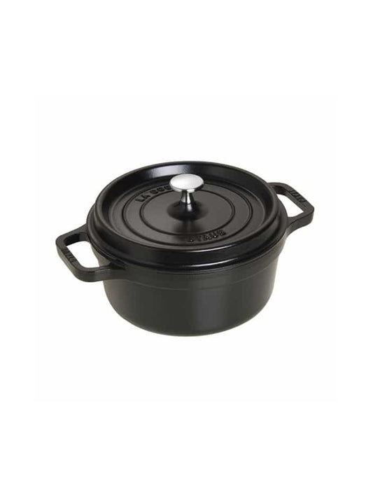 Staub Cast Iron 1.25 Quart Round Cocotte Weston Table