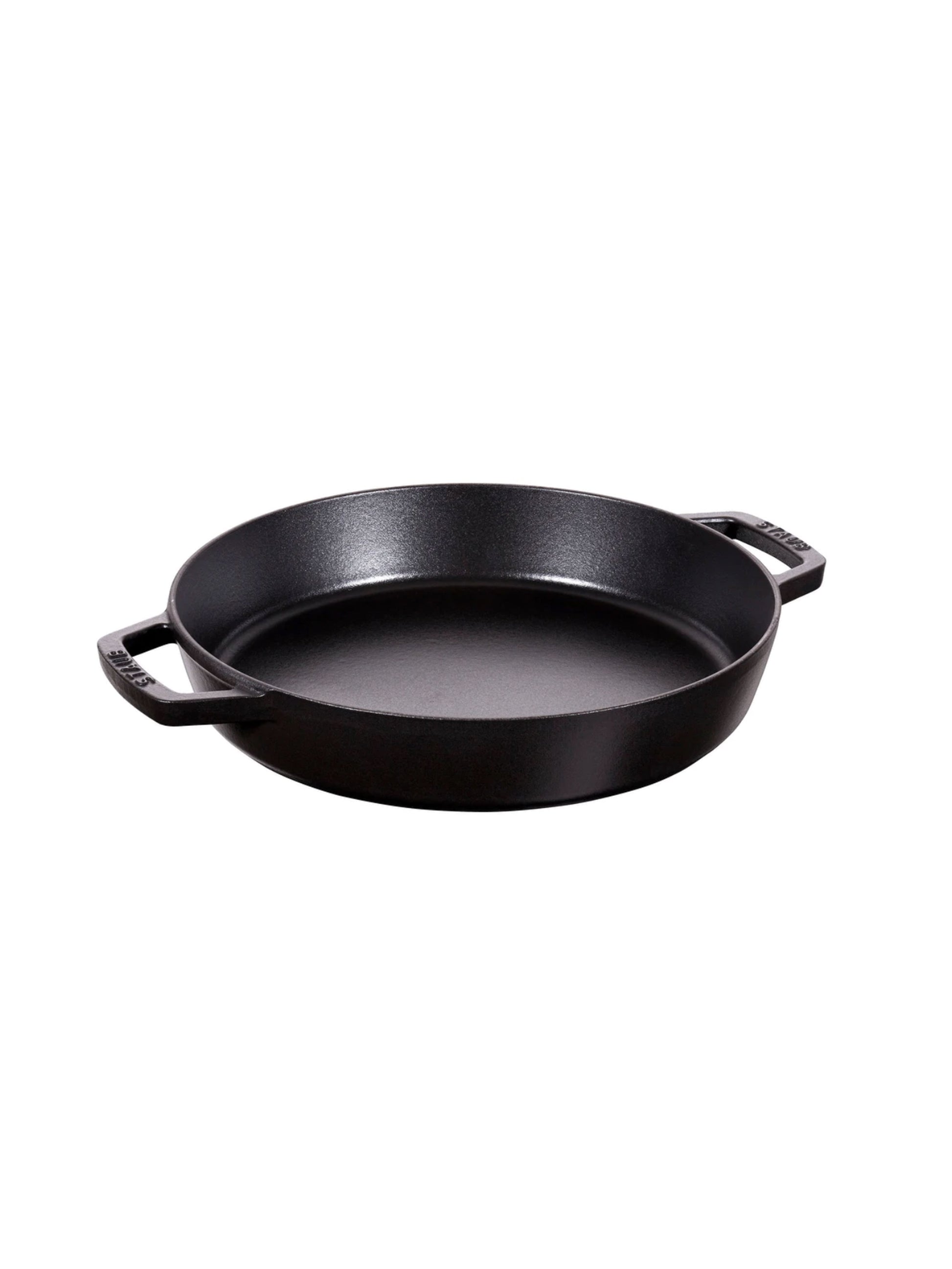 Staub Cast Iron Wok with Lid - 14 Matte Black – Cutlery and More