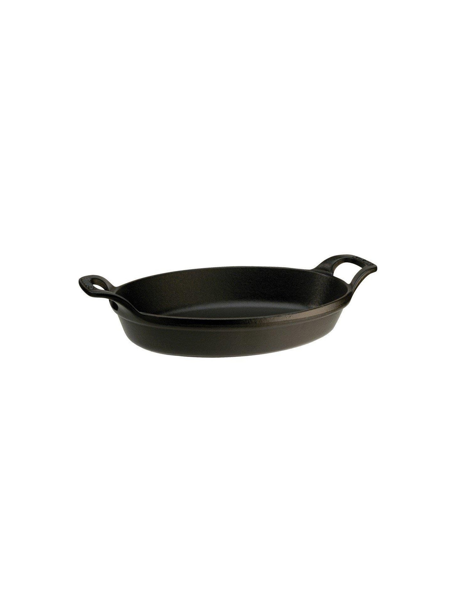 Staub Cast Iron 5.5-Inch x 3.8-Inch Mini Oval Gratin Baking Dish