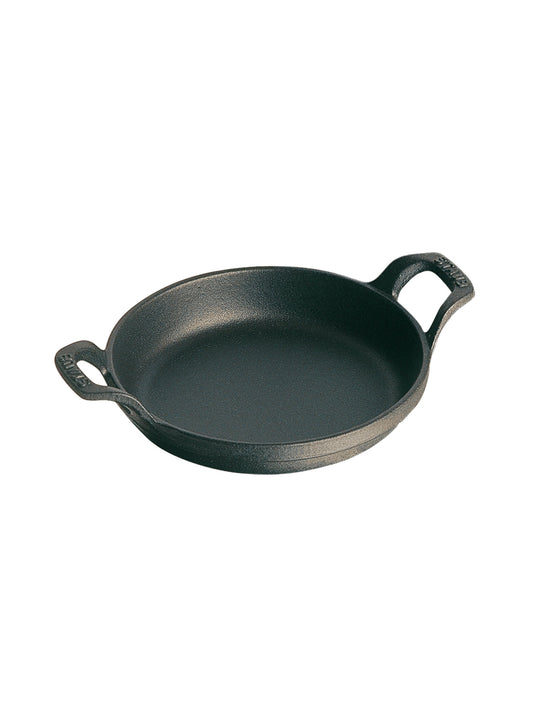 Staub Cast Iron - Woks/ Perfect Pans 12-inch, Perfect Pan, white truffle