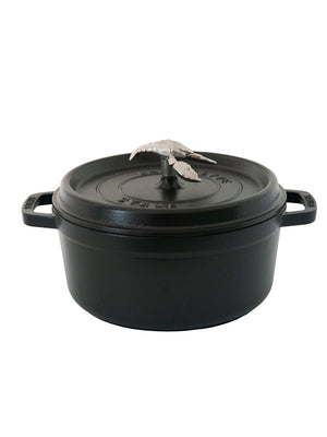  Staub Cast Iron Lobster 4 Quart Round Cocotte Weston Table 