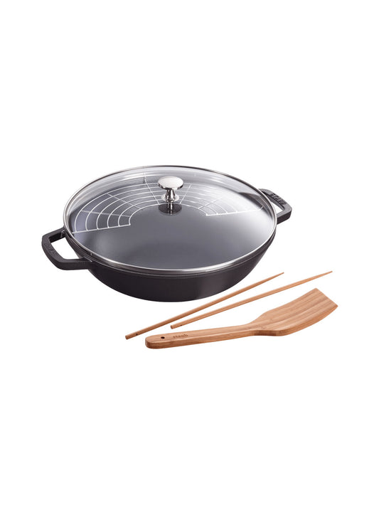 Staub Cast Iron - Minis 4.5-inch, Mini Frying Pan, black matte