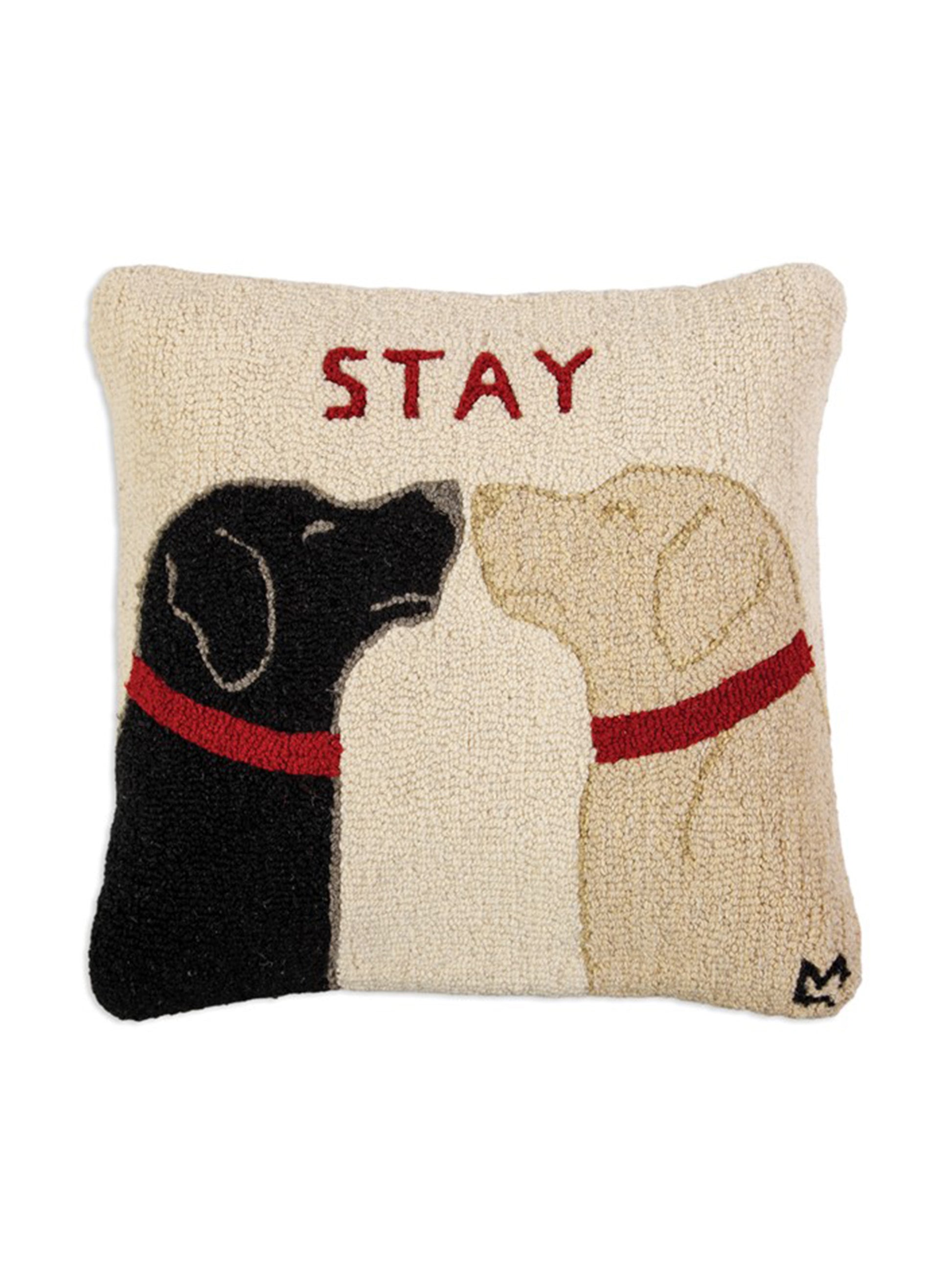 Stay Hooked Wool Pillow Weston Table