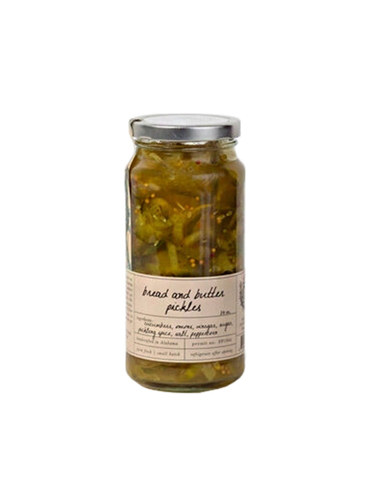 Stone Hollow Farmstead Bread and Butter Pickles Weston Table 
