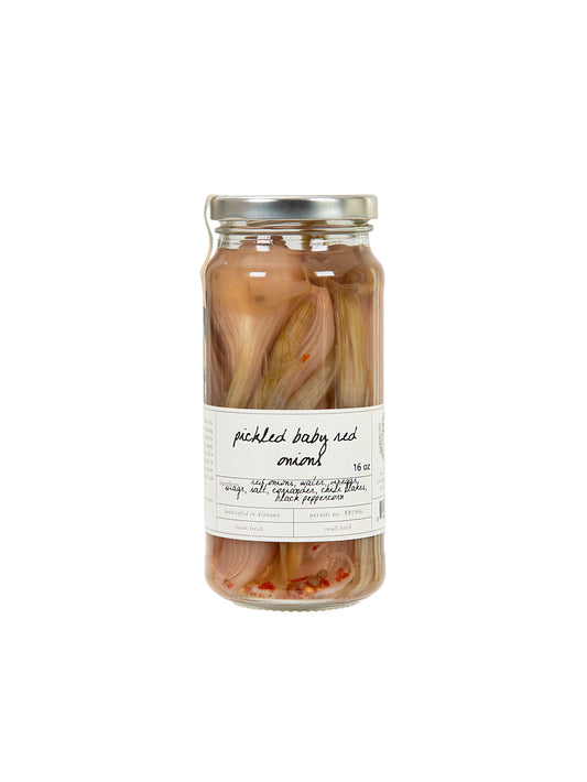 Stone Hollow Farmstead Pickled Baby Red Onions Weston Table