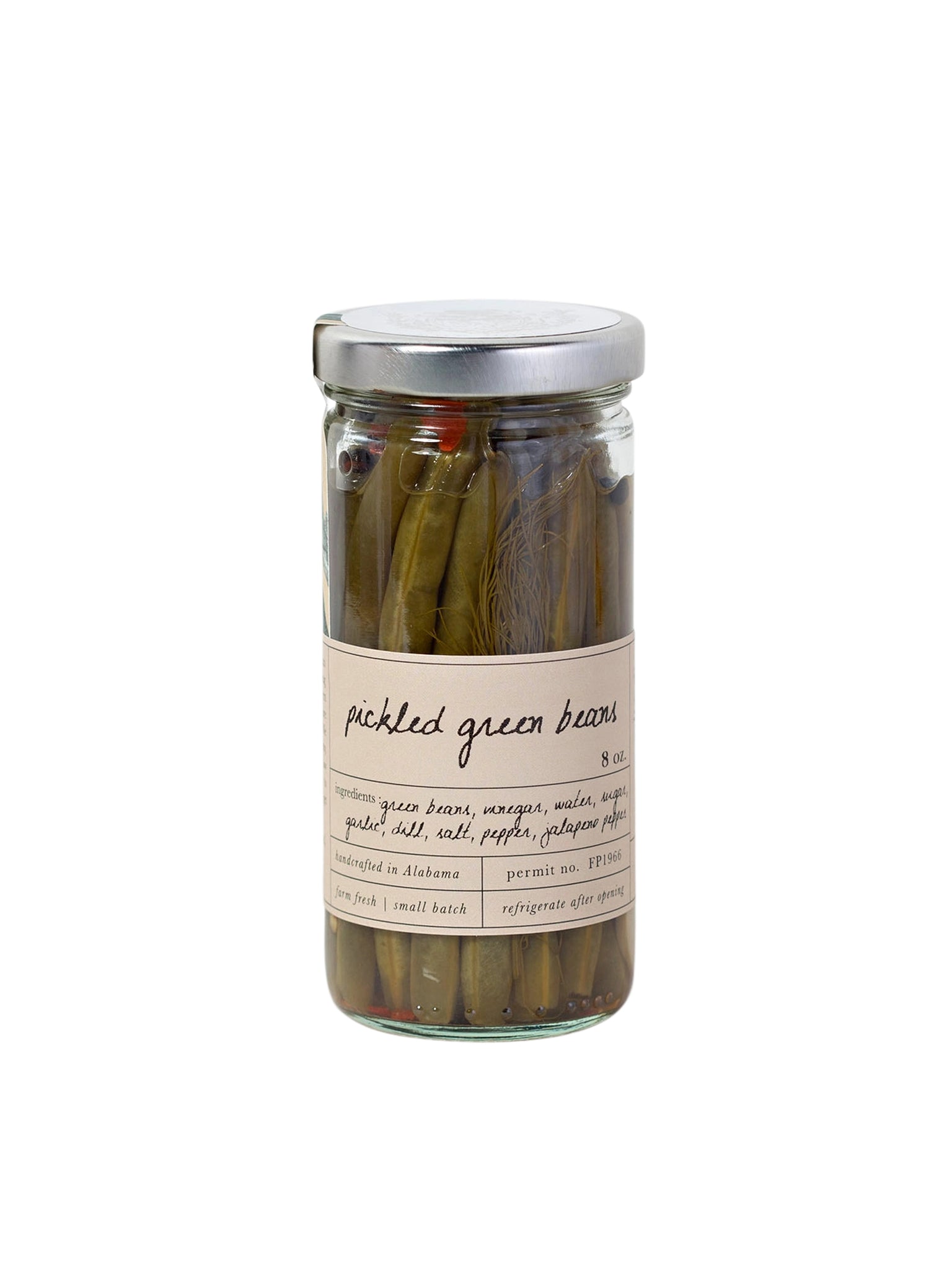 Stone Hollow Farmstead Pickled Green Beans Weston Table