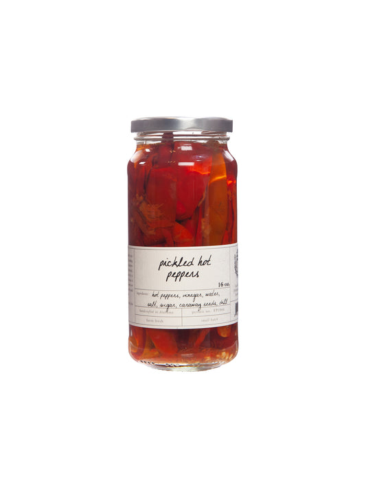Stone Hollow Farmstead Pickled Jalapeno Hot Peppers Weston Table