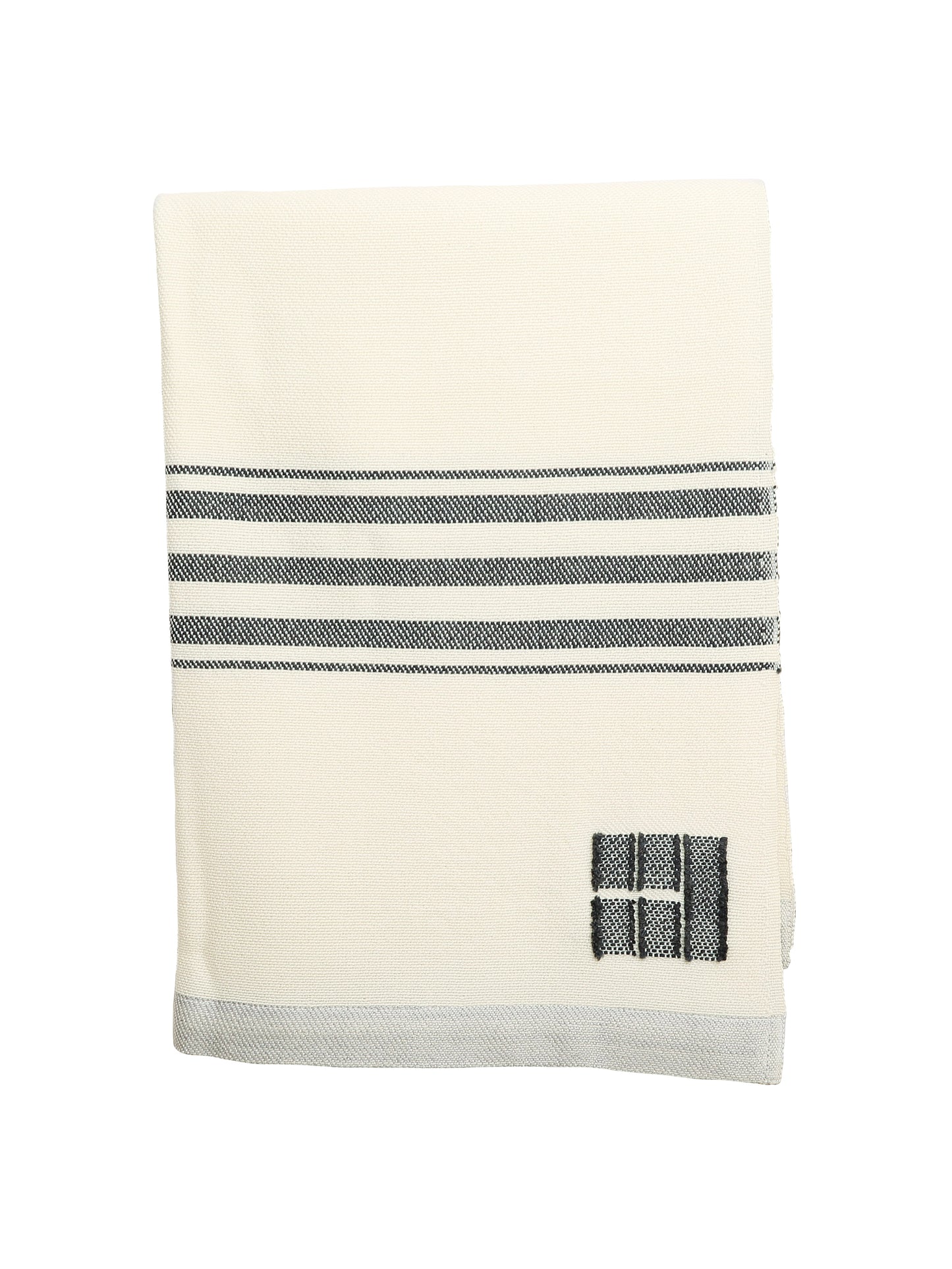 Swans Island Grace Throw Charcoal Weston Table