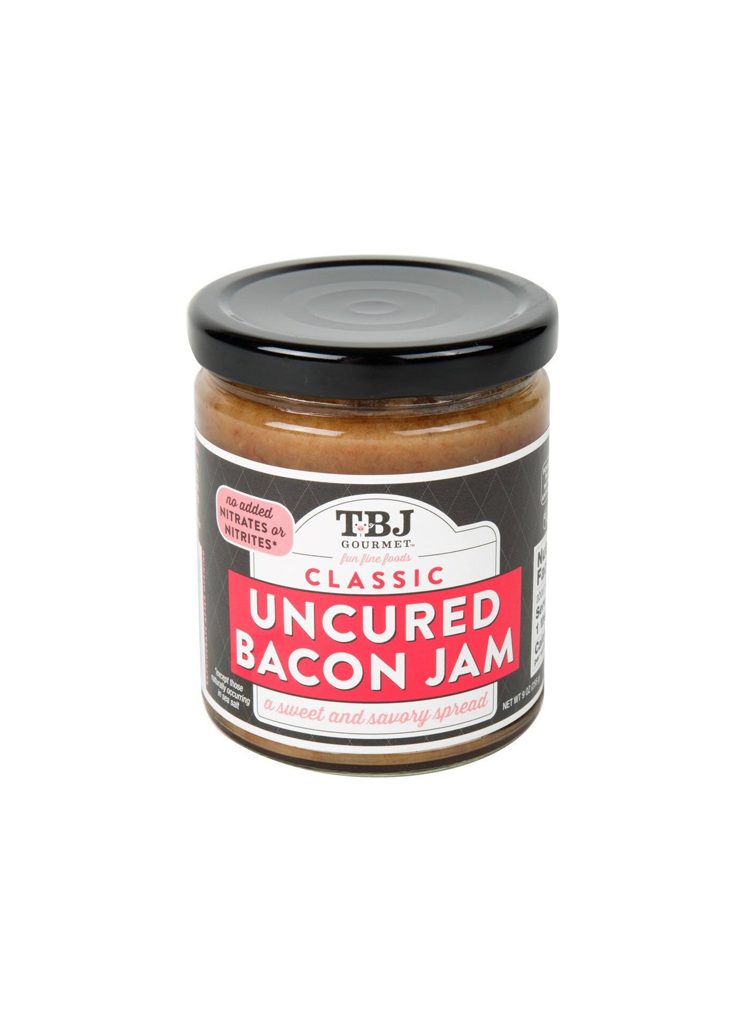 TBJ Gourmet Classic Uncured Bacon Jam Weston Table