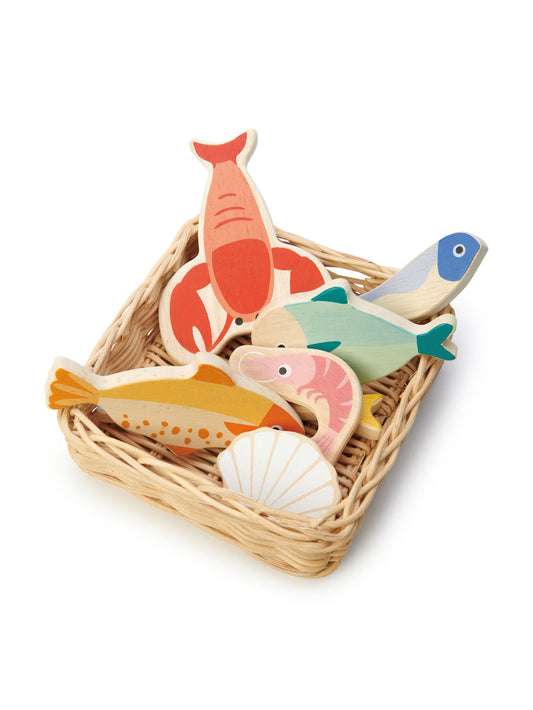 Tender Leaf Toys Seafood Basket Weston Table