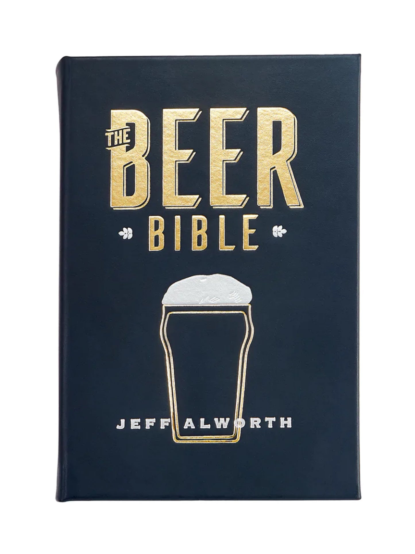 The Beer Bible LeatherBound Edition Weston Table