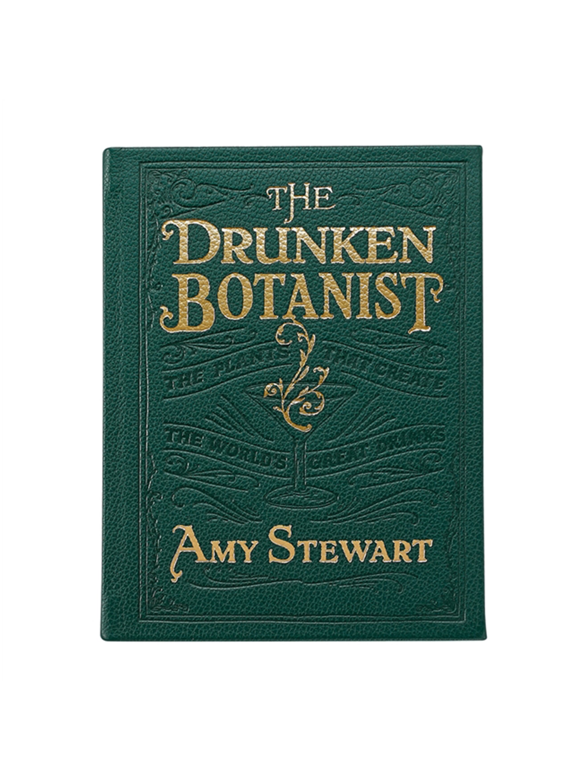 The Drunken Botanist Leather Bound Edition Weston Table