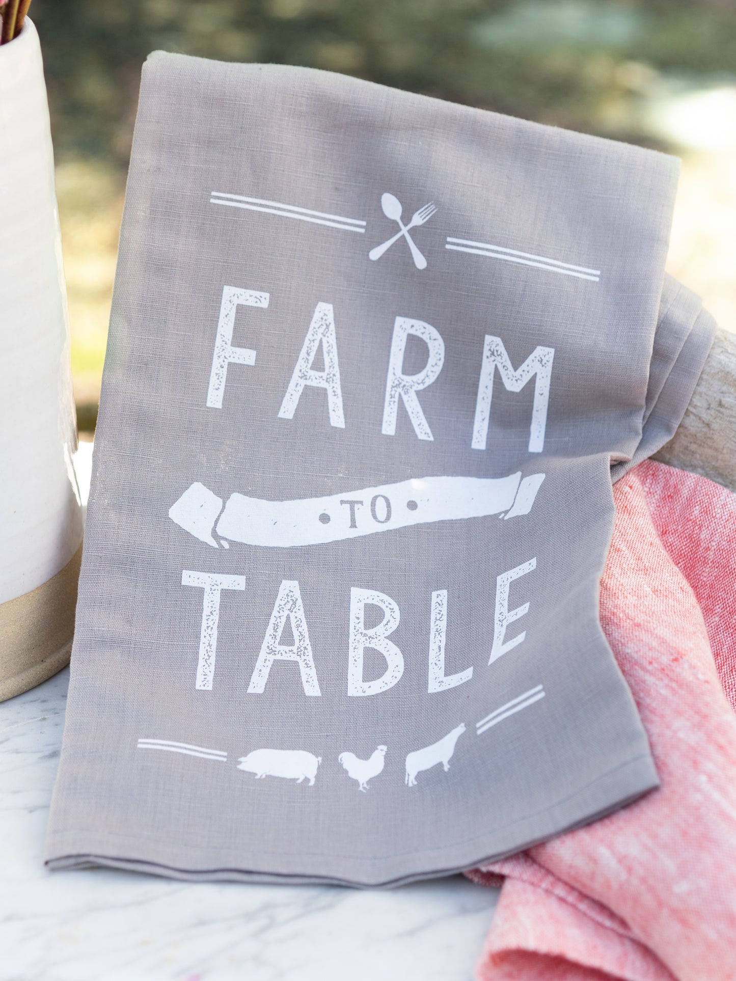 Farm to Table Tea Towel