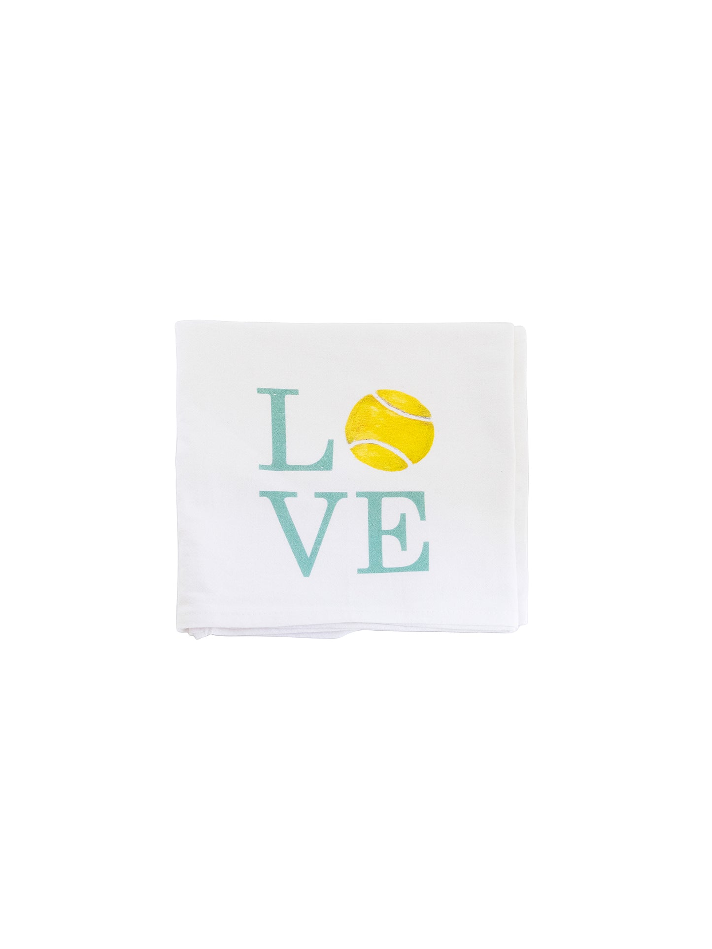 Tina Labadini LOVE Flour Sack Towel Weston Table