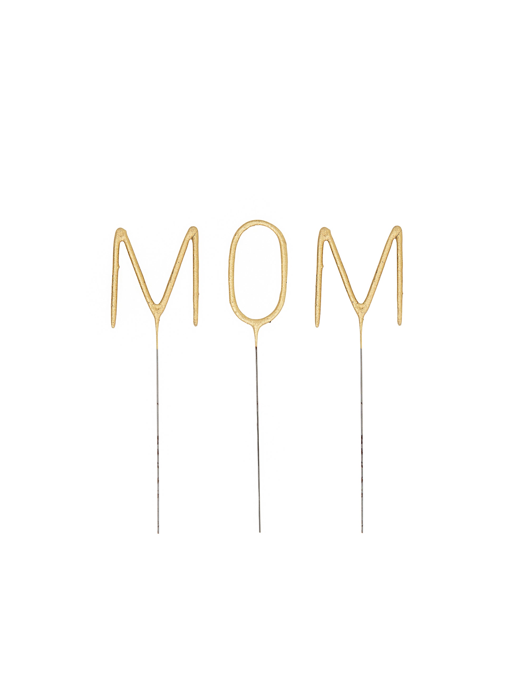 Tops Malibu Cake Topper Sparkler and Candle Collection Mom Sparkler Weston Table