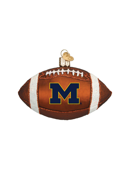 University of Michigan Ornaments Football Weston Table 