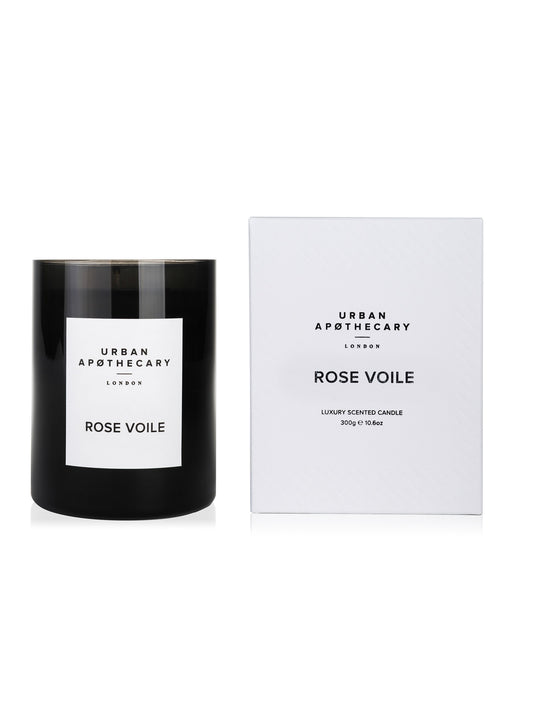 Urban Apothecary London Luxury Rose Voile Scented Candle Weston Table