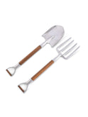 Vagabond House Fork & Shovel Salad Serving Set Weston Table