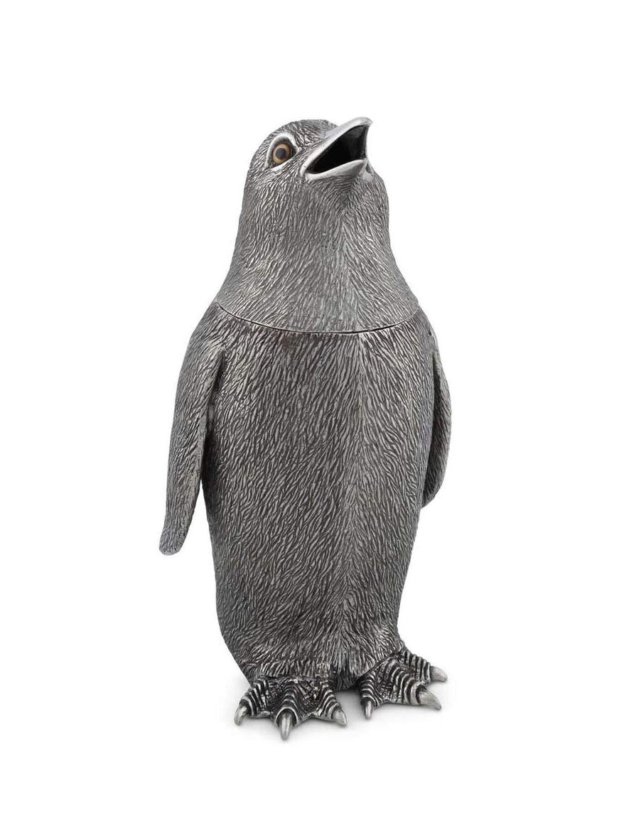 Vagabond House Pewter Penguin Shaker Weston Table