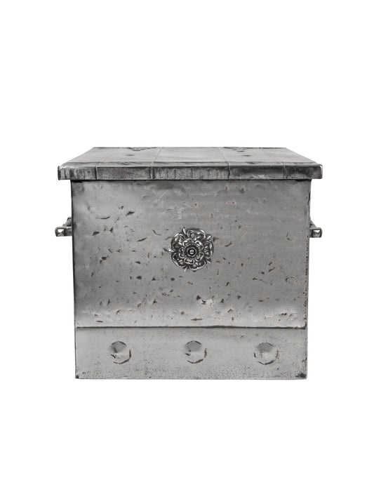 Vintage 1900 French Apartment Rosette Coal Box Weston Table