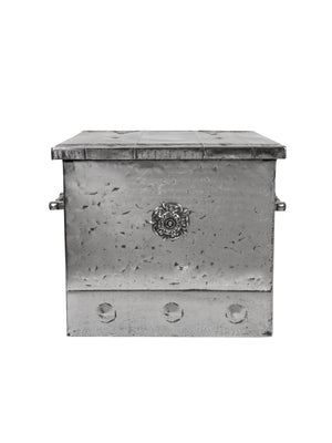  Vintage 1900 French Apartment Rosette Coal Box Weston Table 