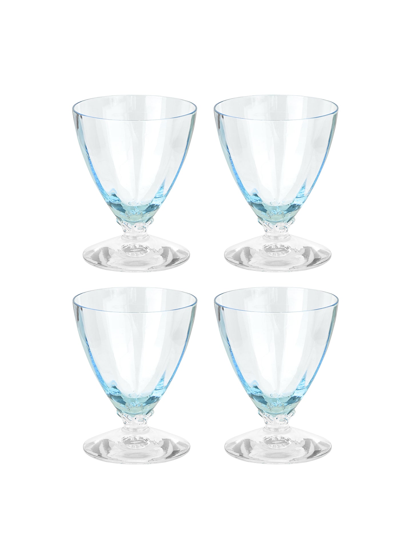 Vintage 1920s Fairfax Oyster Cocktail Glasses Weston Table